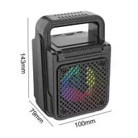 اسپیکر قابل حمل Sinar مدل ZQS-1372 رادیو دار|پخش‌کننده همراه|همدان, |دیوار