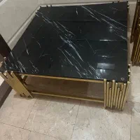 میز جلو مبلی و عسلی تمام استیل نگیر