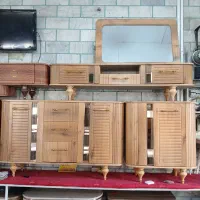 میز تلویزیون کنسول آینه جاکفشی MDF وکیوم|میز تلویزیون|پرند, فاز ۰|دیوار