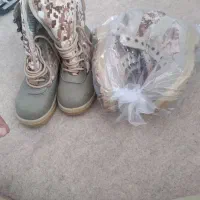 2 جفت پوتین درجه ۱|کیف، کفش، کمربند|سقز, |دیوار