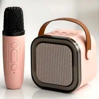 اسپیکر به همراه دو میکروفون ، اسپیکر یک میکروفون|پخشکننده همراه|قم, باغ اشرافی|دیوار