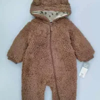سرهمی تدی کاملا نو فوق العاده گرم نرم جنس  خوب