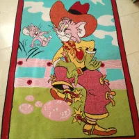 فرش یک در یک و نیم سالم وتمیز دو مدل ورق بزنید