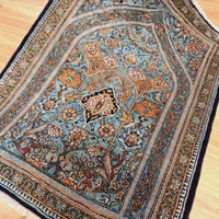 تمام ابریشم دستباف قم