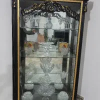 بوفه ی چوبی محکم و آینه دار