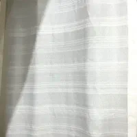 پرده پانچ بغل طوسی وسط حریر ساده با زیر پرده ای|پرده، رانر، رومیزی|کرج, حصارک بالا|دیوار