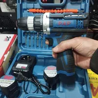دریل پیچگوشتی شارژی ۲ باتری pap پی ای پی|ماشین‌آلات صنعتی|شیراز, آزادگان|دیوار