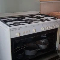 اجاق گاز ۵ شعله سینجر امکانات کامل فر و جوجه گردان|اجاق گاز و لوازم برقی پخت‌وپز|تهران, اقدسیه|دیوار