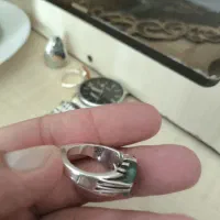 انگشتر دست‌ساز زنجان زمرد زامبیا|جواهرات|بیجار, |دیوار