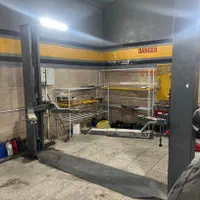 جک دوستون هیدرولیک ایتالیایی با پایه اچ در حد نو