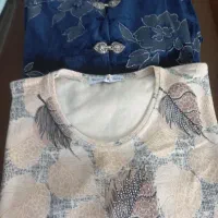 بلوز مجلسی سایز بزرگ  بافت چادر شال نو ورق بزنین