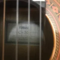 گیتار یاماها c70|گیتار، بیس، امپلیفایر|گنبد کاووس, |دیوار