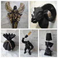 مجسمه فرشته دیوارکوب