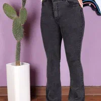 شلوار طرح لی ذغالی