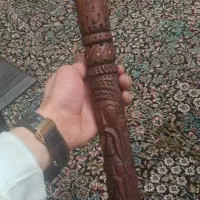 عصا چوبی|کلکسیون اشیاء عتیقه|رودهن, |دیوار