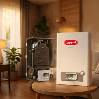 پکیج شوفاژ دیواری لورچ 24000 هرما ( قطعات ایتالیا