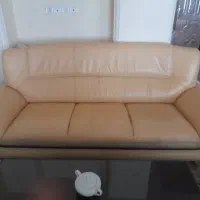 ست مبلمان ۷ نفره روکش چرم ترک