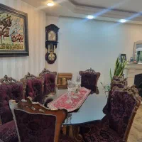 مبل استیل ۹ نفره و نهارخوری ۸نفره ودوویترین ۴طبقه|مبلمان خانگی و میز عسلی|اصفهان, شاهزاده ابراهیم|دیوار