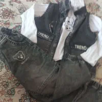 کت و شلوار بچه گانه همراه ۳ تیکه لی