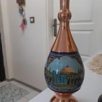 گلدان قدیمی لعاب دار
