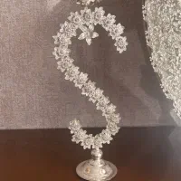 اینه وشمعدان شیک مناسب عروس|صنایع دستی و سایر لوازم تزئینی|اصفهان, بهارانچی|دیوار