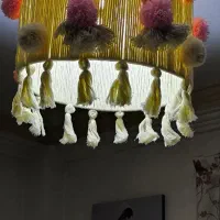 ست آباژور و لوستر و آویز رنگینکمان اتاق کودک|چراغ خواب و آباژور|نوشهر, |دیوار