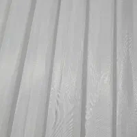 پرده حریر سفید