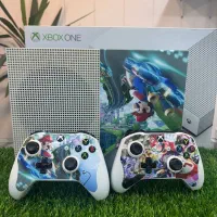Xbox one s دو دسته به همراه بازی