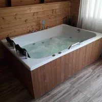 وان جکوزی ورق آکریلیک دونفره کروم