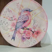 بشقاب سفال|صنایع دستی و سایر لوازم تزئینی|آباده, |دیوار