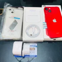 iPhone 13 128 gig باتری۸۶ با کلگی شارژر ۲ سیم