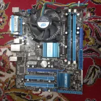 مادربرد سی پی یو و رم ddr3 سوکت ۷۷۵|قطعات و لوازم جانبی رایانه|شهرکرد, |دیوار