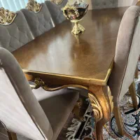 میز ناهار خوری ۸ تفره|میز و صندلی غذاخوری|قائم‌شهر, |دیوار