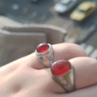 شیشتا انگشتر عقیق  سرخ