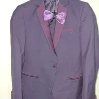 کت و شلوار مردانه سایز ۴۴ رنگ بادمجانی|لباس|سیرجان, |دیوار