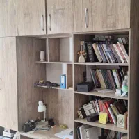 کتابخانه و کمد لباس|کتابخانه، شلف، قفسه‌های دیواری|تهران, دریان‌نو|دیوار