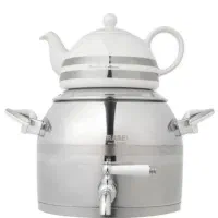 کتری قوری استیل ترک شیردار راسل 5لیتر مدل R-123