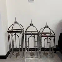فانوس کنار سالنی شیک استیل