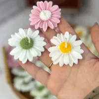 شمع ارکیده و بابونه و تدی|صنایع دستی و سایر لوازم تزئینی|قائن, |دیوار
