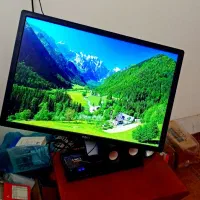 مانیتور حرفه ای کامپیوتر 24 اینچ دل dell طراحی گیم|قطعات و لوازم جانبی رایانه|نجف‌آباد, مولوی شمالی|دیوار