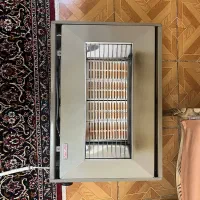 بخاری دیواری دودکش دار آبسال