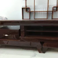 میز تلویزیون دوماه استفاده شدهه فقط|میز تلویزیون|اردبیل, |دیوار