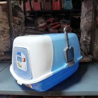 ظرف خاک گربه مدل مسقف مشا