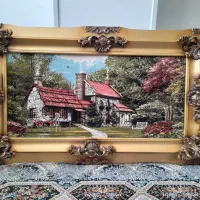 تابلو فرش منظره