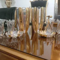 لاله چین وآویز عصفور اصل گلدان و کاسه آماریس|لوستر و چراغ آویز|تهران, نیکنام|دیوار