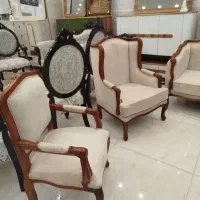 مبل کلاسیک کویین فرانسوی  مدل لوییزان|مبلمان خانگی و میز عسلی|شیراز, دوکوهک|دیوار