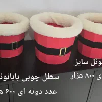 درخت کریسمس و بابانوئل موزیکال|گل مصنوعی|تهران, سید خندان (جلفا)|دیوار