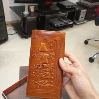 کیف پول چرم اصل گاوی