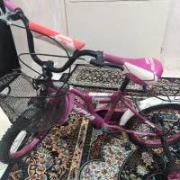 دوچرخه مدل بچه گانه نو رنگ صورتی