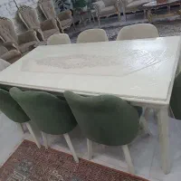 مبلمان ۹نفره و ناهارخوری ۸نفره|مبلمان خانگی و میز عسلی|قم, نوقطار|دیوار